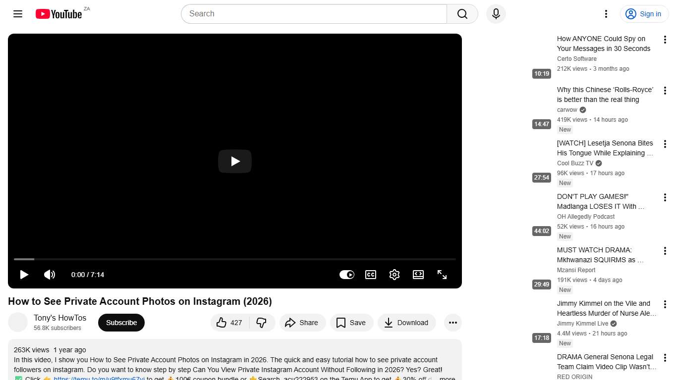 How to See Private Account Photos on Instagram (2026) - YouTube